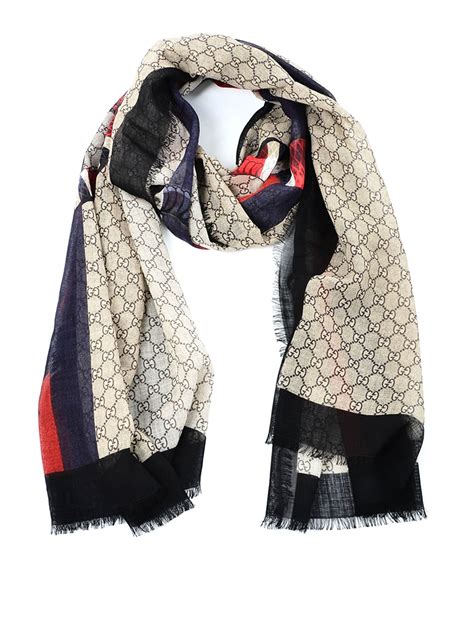 thin gucci scarf|gucci scarf clearance.